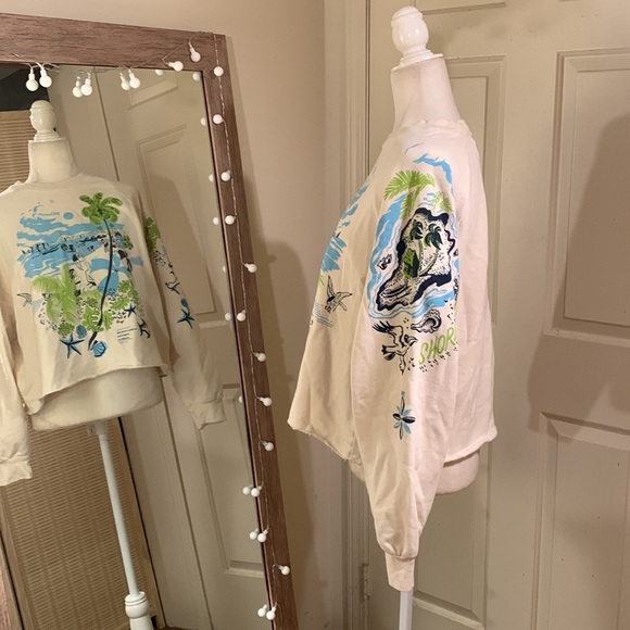 MOTHER The Boost Crop Cut Off Top Free People - Picture 7 of 12